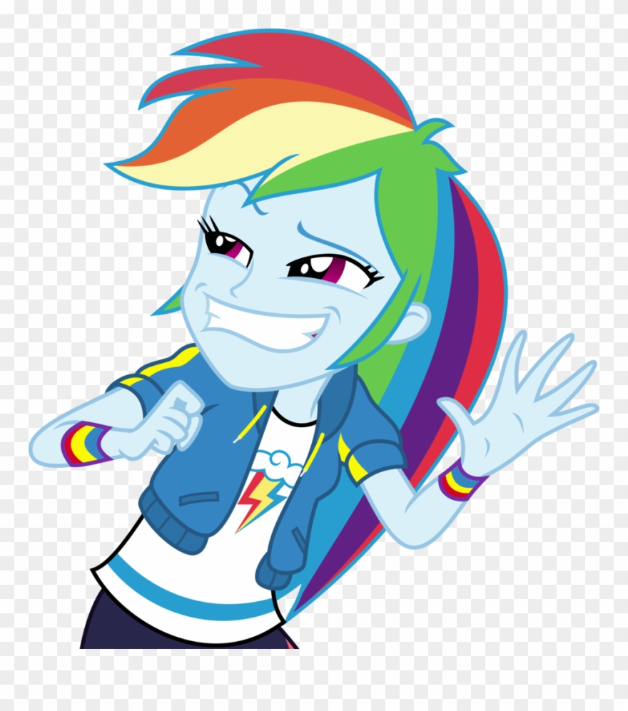 Aqua-pony, Clothes, Equestria Girls, Faic, - Rainbow Dash Equestria Girls Series Clipart