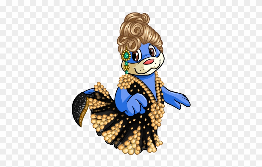 The Swish Of Its Beaded Skirt Is Sure To Echo A Sound - Faerie Tuskaninny Clipart