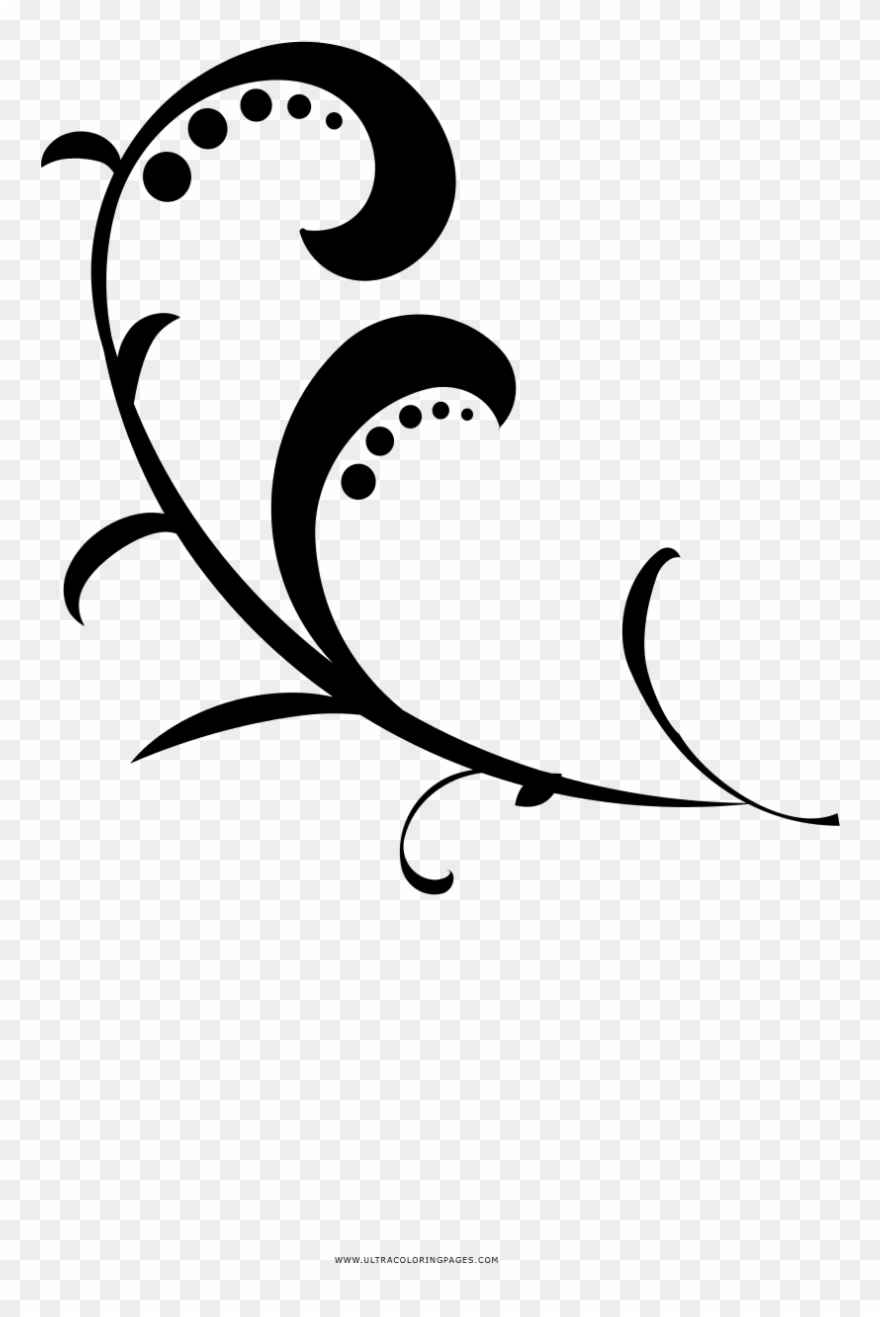 Fern Coloring Page Clipart