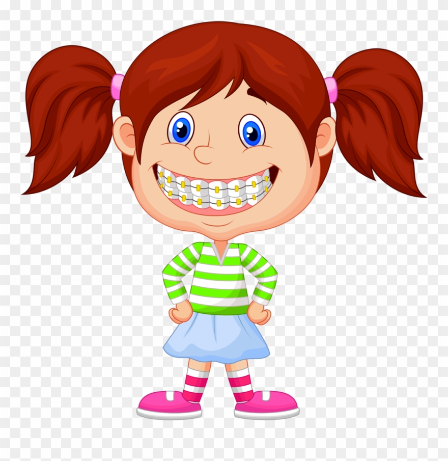 Bonecas & Meninas - Funny Cartoon Girls Clipart