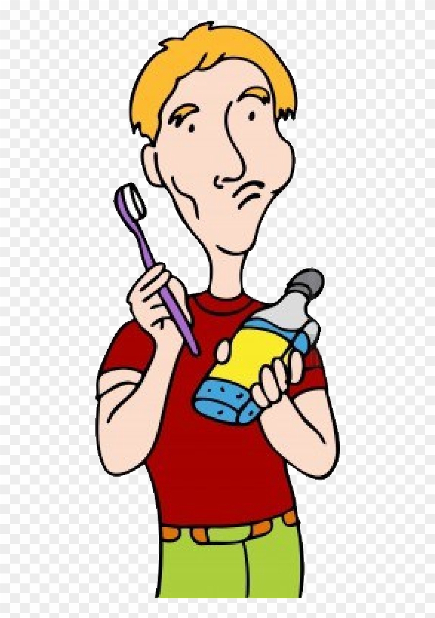 Al Cepillar Los Dientes, No Olvidar Que También Se - Mouthwash Clipart