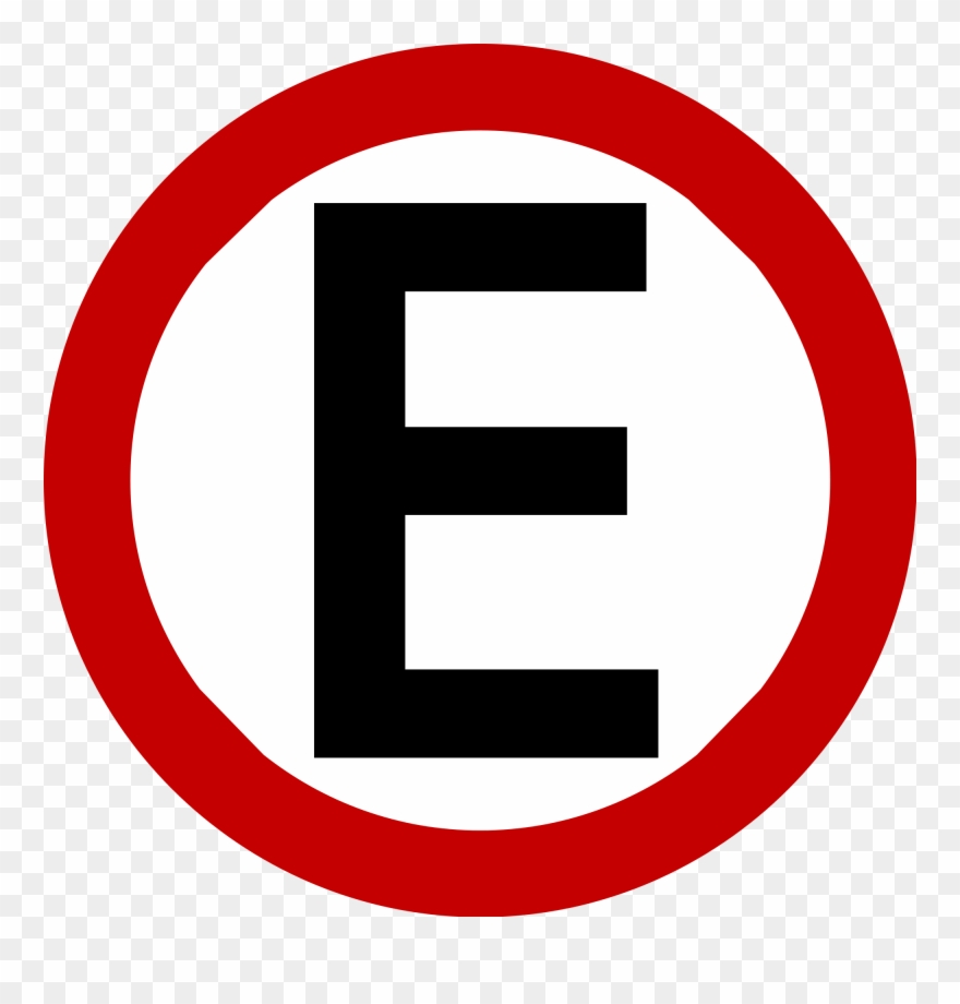 Bienvenidos Al Gordo Sabe Tenedor Libre - Señal De Estacionamiento Png Clipart