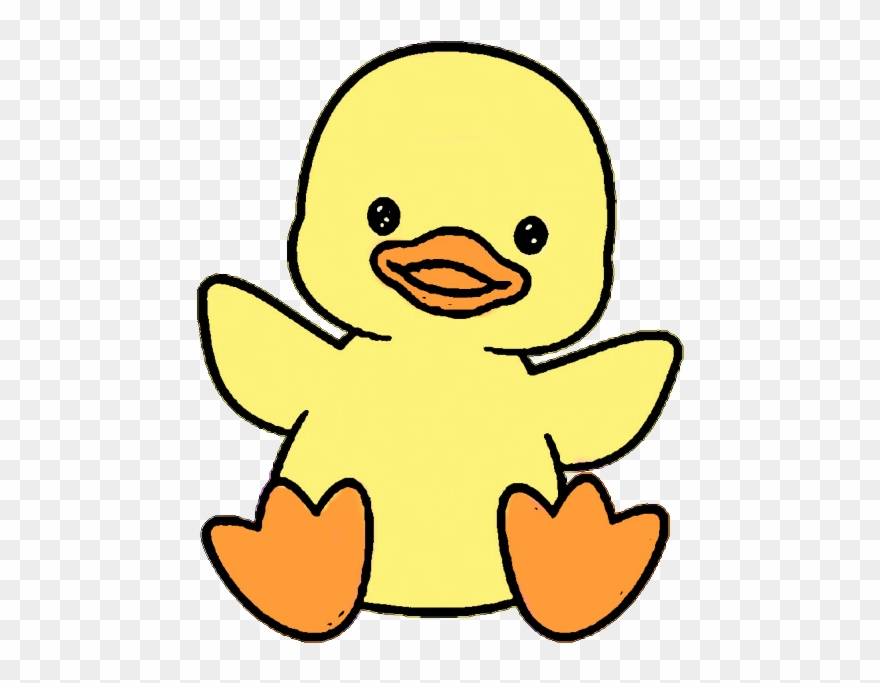 Trabajamos Las Emociones Con Los Patitos - Baby Duck Colouring Pages Clipart