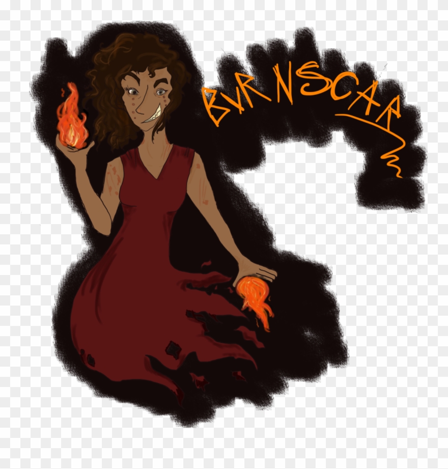 Scar Clipart Transparent Tumblr - Worm Burnscar - Png Download