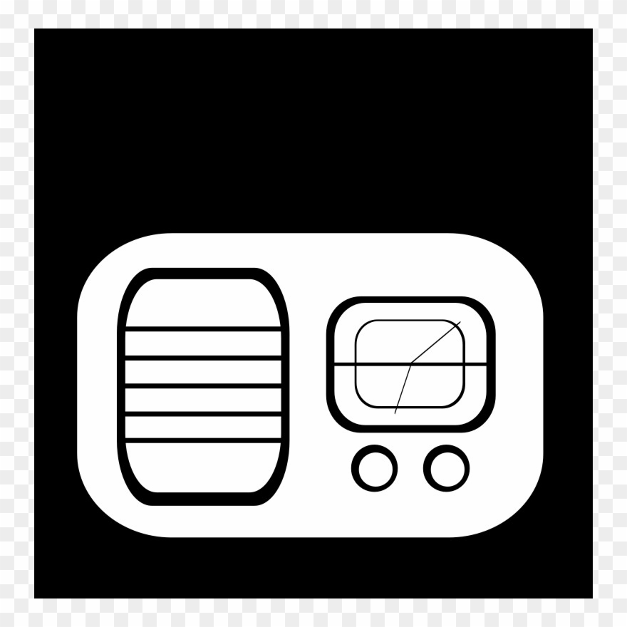 6 - Radio Clip Art - Png Download