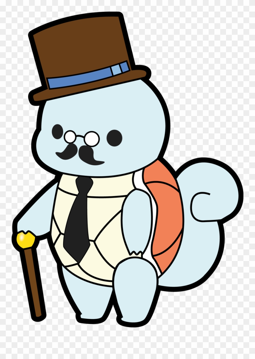 Chaqueta De Cuero On Twitter - Pokemon In Top Hats Clipart