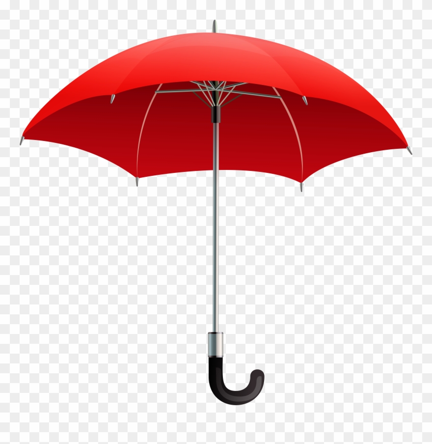 Red Umbrella Transparent Image Clipart