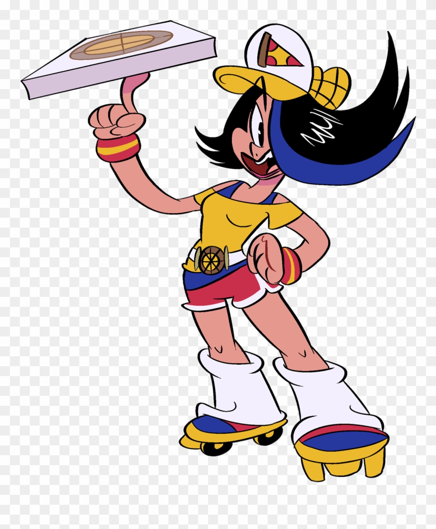 Another Fumika Messing With Her Colors Still - Cartoon Clipart