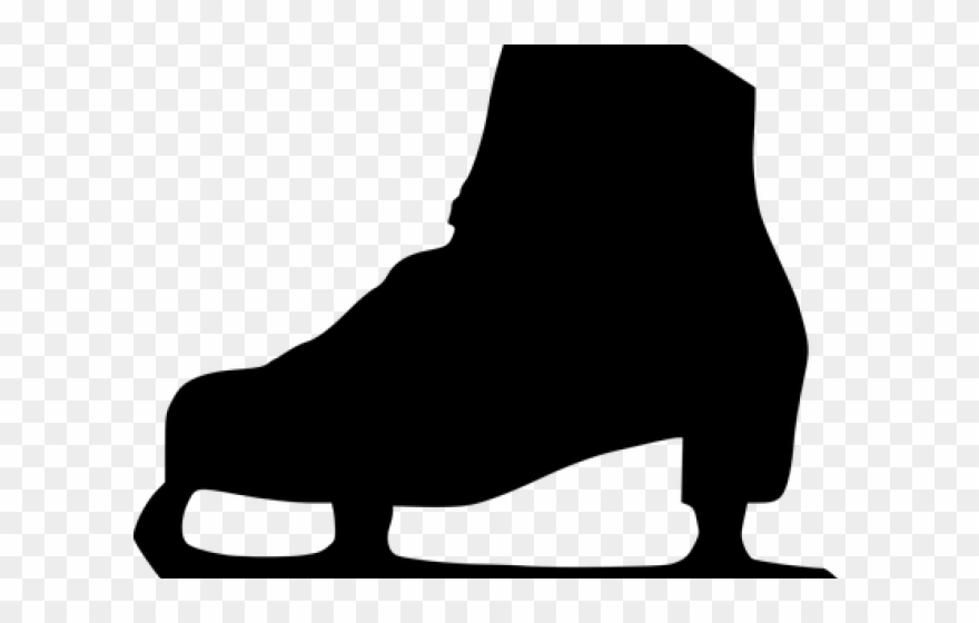 Pair Clipart Figure Skates - Figure Skate Clip Art - Png Download