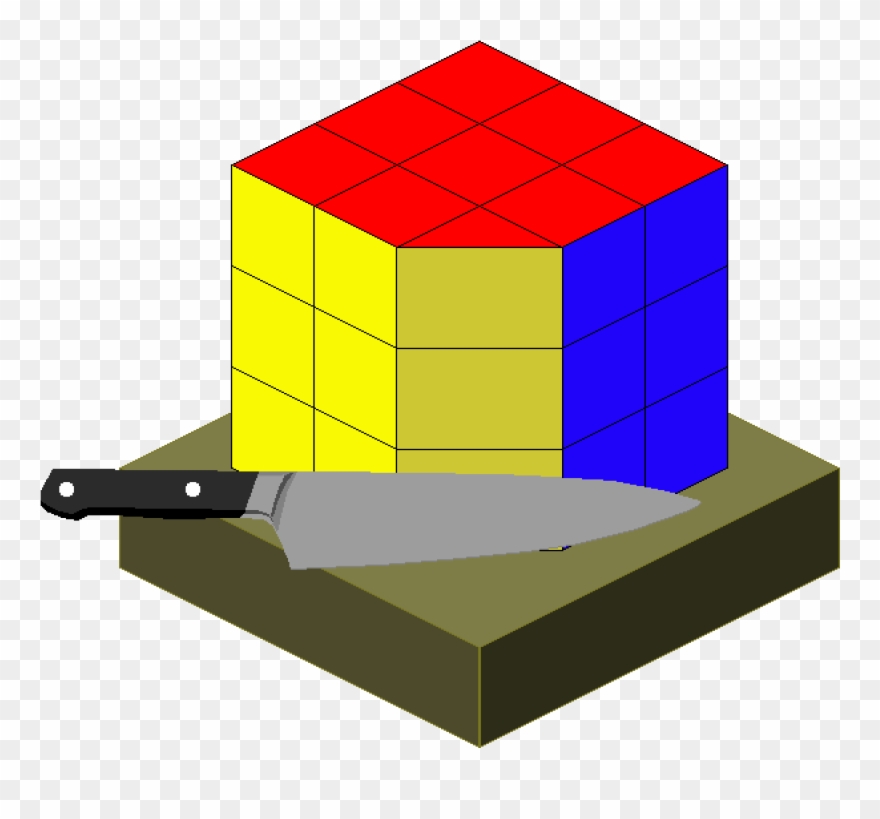 Rubik's Cube Cake Hd - Illustration Clipart