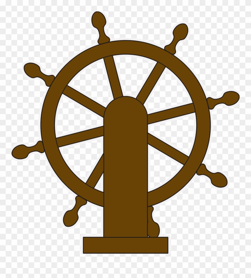 Minus Lifebuoy, Steering Wheels, Ocean Beach, Nautical, - Ship Wheel Png Silhouette Clipart