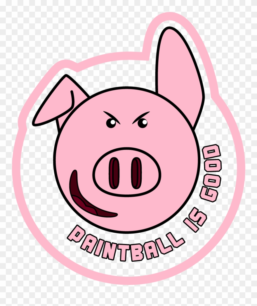 Bold, Playful, Paintball Logo Design For Oh So Clean - Pig Logo Clipart