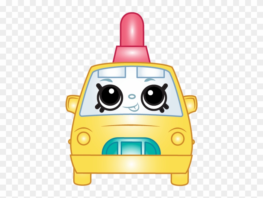 Teenie Taxi - Shopkins Scooty Skiddo Clipart