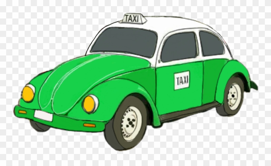 Cdmx Sticker - Taxi Mexico Clipart