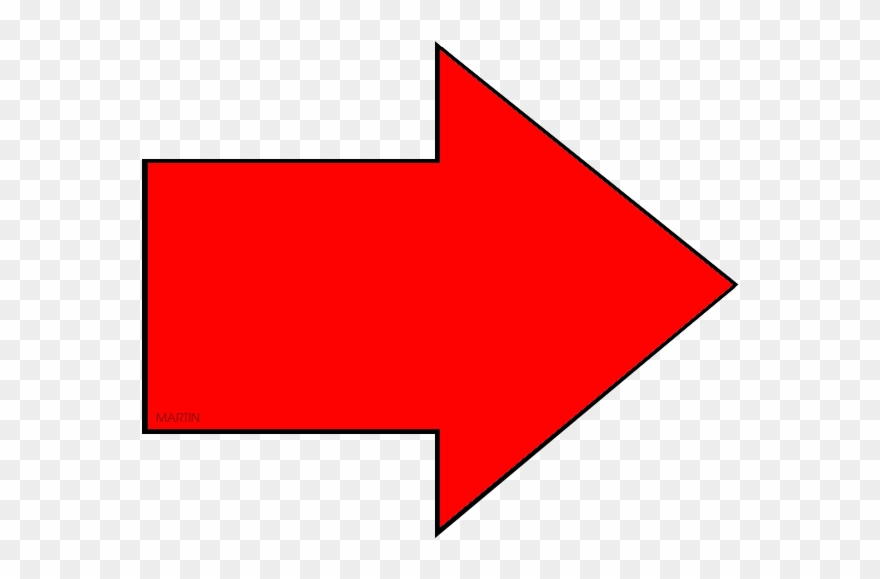 Red Arrow - Right Red Arrow Clipart