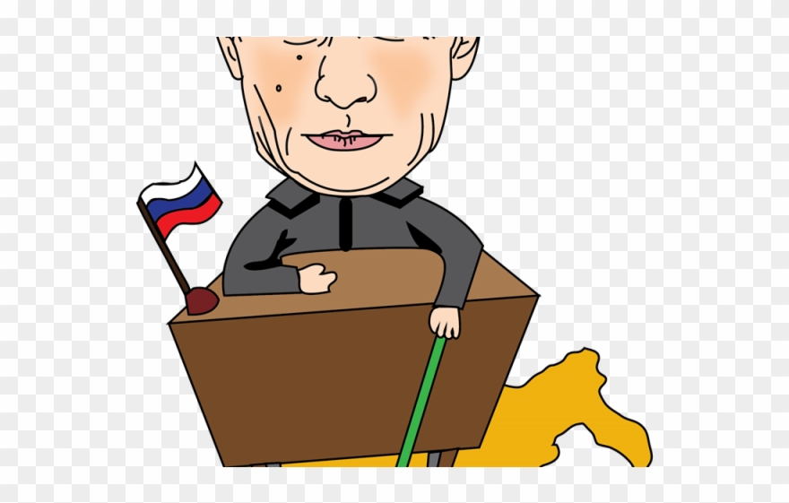 Color Clipart Person - Vladimir Putin - Png Download