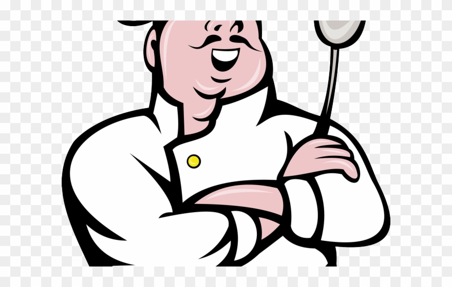 Cooking Clipart Head Chef - Chef & Spatula Vector - Png Download