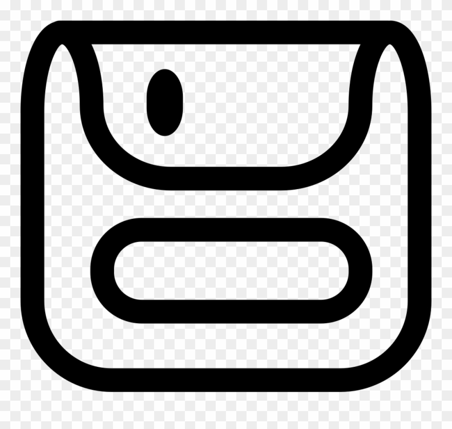 Diskette Outline Comments Clipart