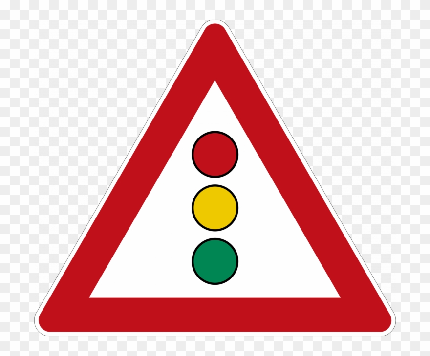 Traffic Lights, Also Known As Traffic Signals, Traffic - Achtung Svg Clipart