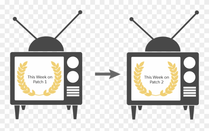 Two Tv Shows Clipart