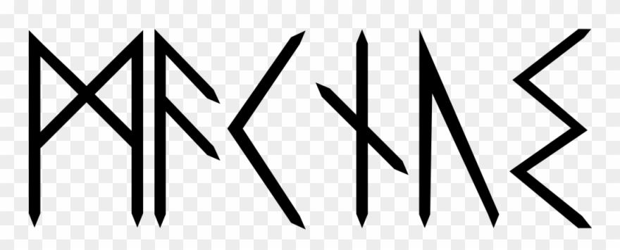Magnus In Elder Futhark Clipart