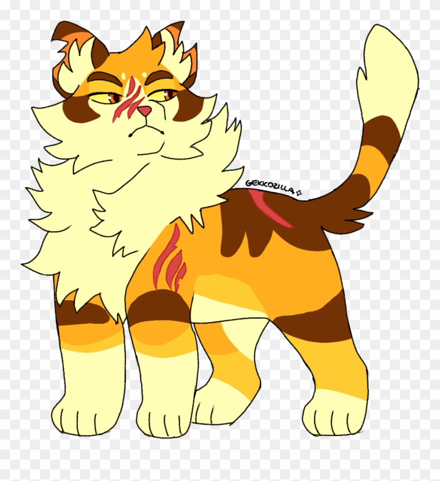 Gekkozilla - “ - Warrior Cats Lions Roar Clipart