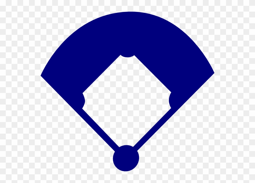 Baseball Field Svg Clip Arts 600 X 550 Px - Png Download