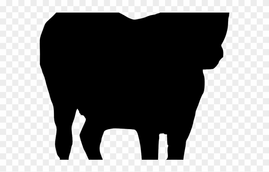 Shadow Clipart Donkey - Livestock - Png Download