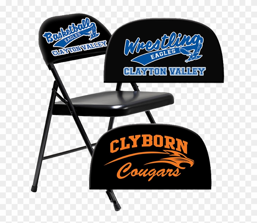 Seat Back Covers Chair Cover - Metal Folding Chair Size Clipart