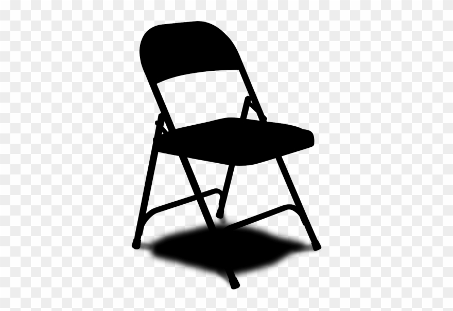 Folding Chair - Plastic Folding Chair Clipart