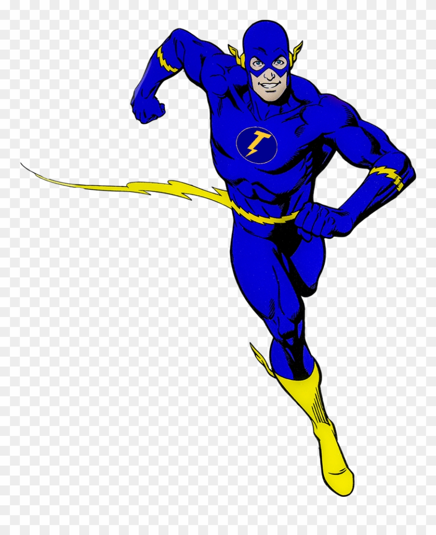 The Flash Is Secretly A Thunderbolts Fan - Flash Clip Art - Png Download