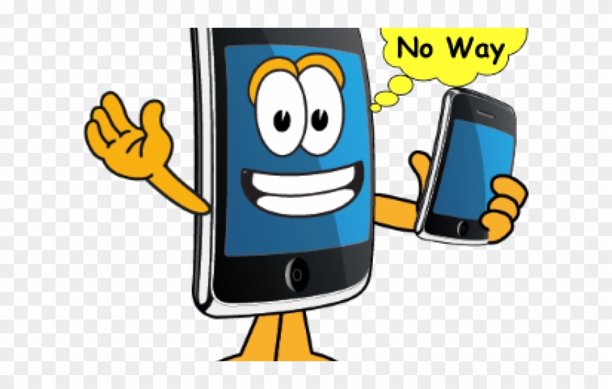 Smartphone Clipart Smartphone App - Phone Cartoon Png Transparent Png