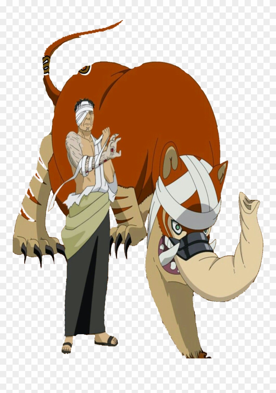 Great Toad Sage - Baku Naruto Clipart