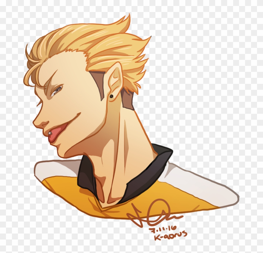 #hqmonth Day 11 - Terushima Yuuji Transparent Clipart