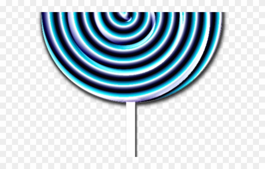 Lollipop Clipart Blue Lollipop - Lollipop - Png Download