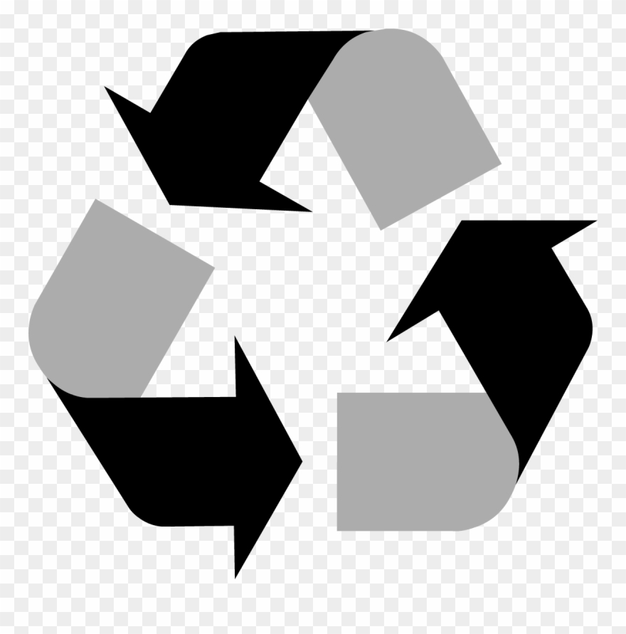 Clipart Of Symbol, Disposal And Simbol X - Recycling - Png Download