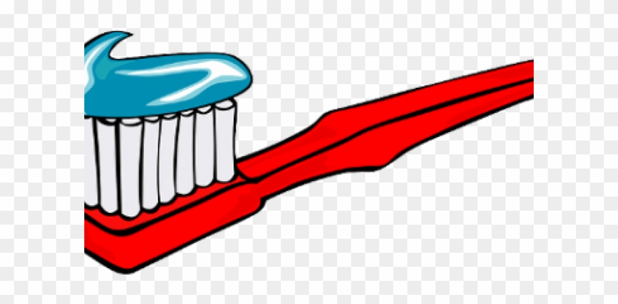 Toothbrush Clipart Soap - Toothbrush And Toothpaste - Png Download