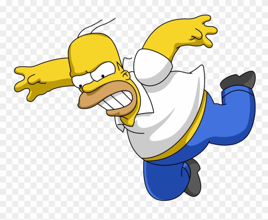 Homer Simpson Bart Simpson Lisa Simpson D - Homer Simpson Png Clipart