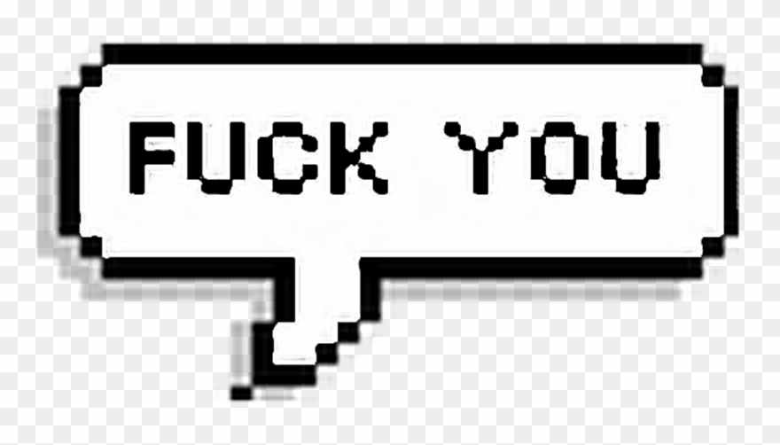 Fuck Sticker - Don T Care Png Clipart