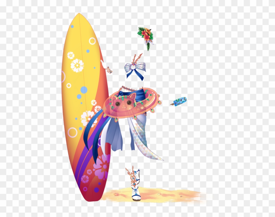 Eldarya Salty Surfer Clipart