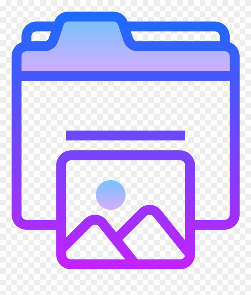 Pictures Folder Icon Clipart