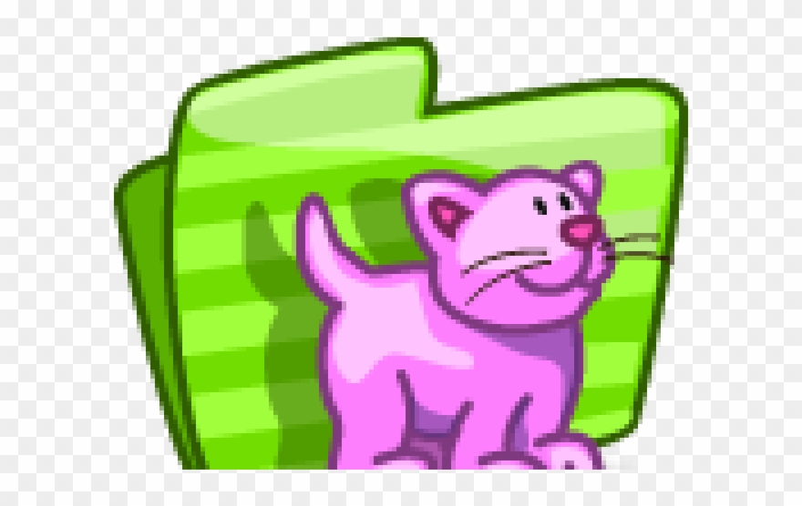 Folder Icons Cat Clipart