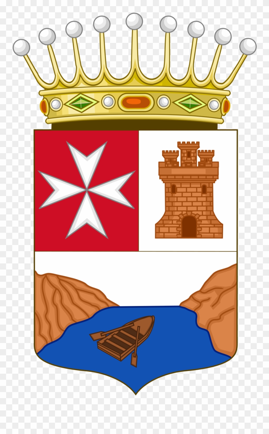 Open - Meaning Of Heraldic Crowns Clipart