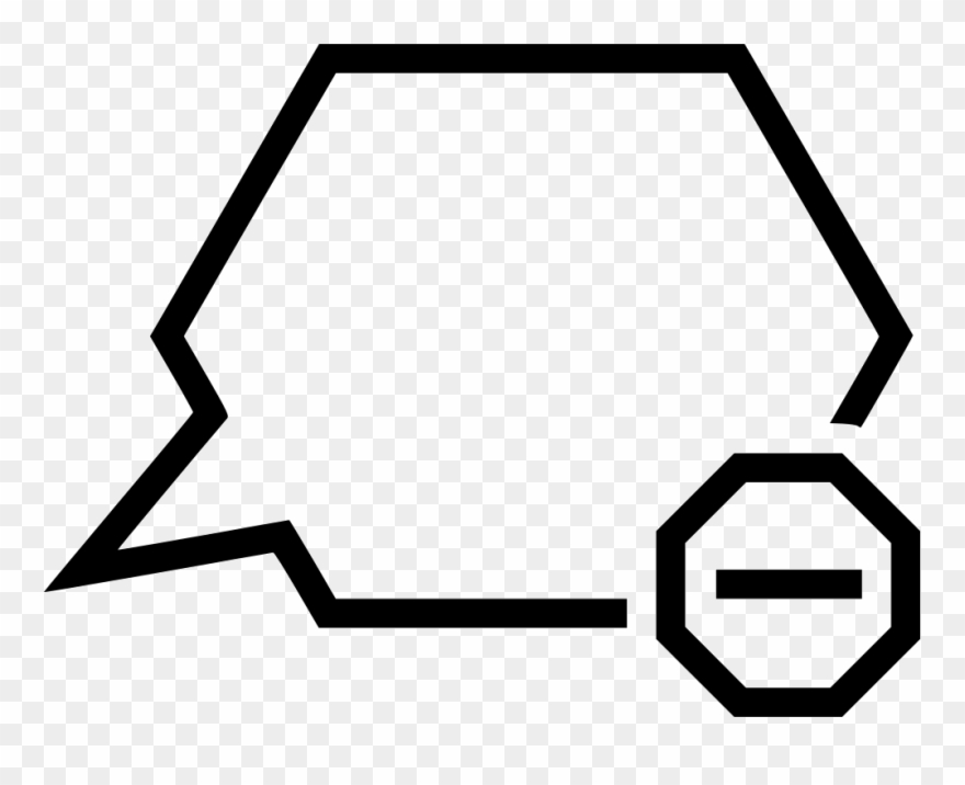 Message Remove Bubble Conversation Talk Subtract Comments Clipart