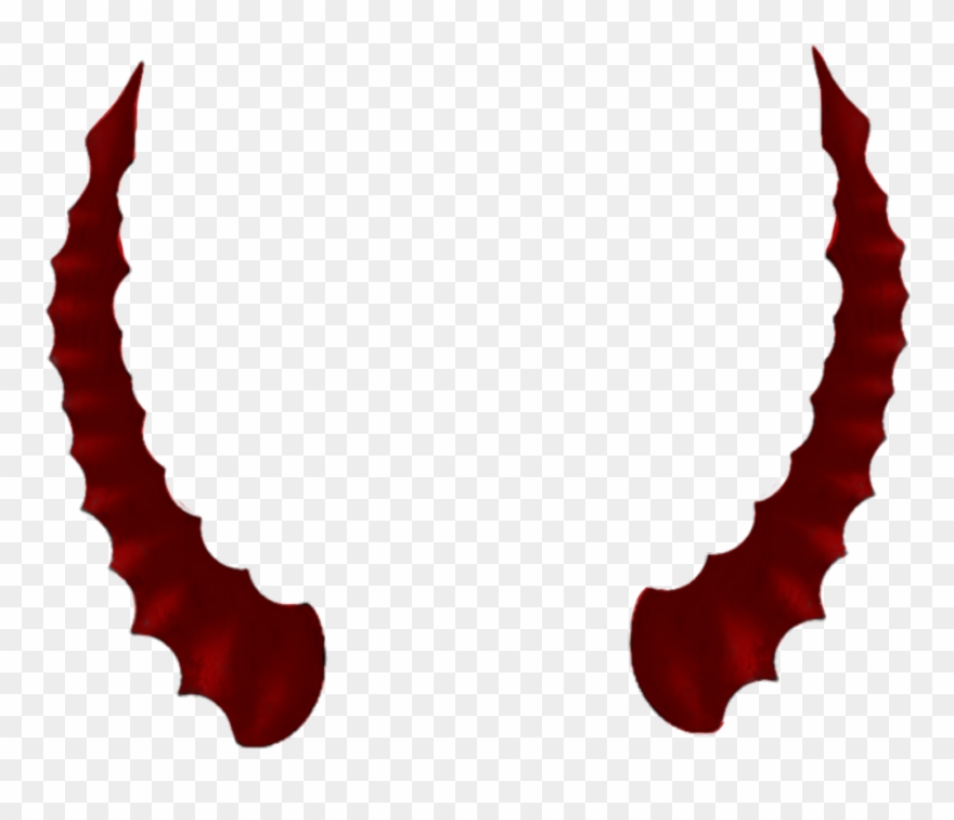 Devil Devils Horns Horn Evilclown Evil Spirit Redhorn - Devil Horns Png Clipart