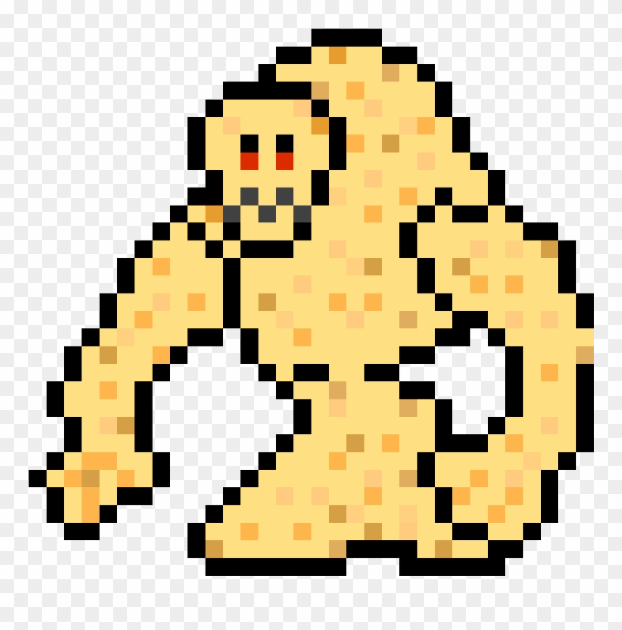 Sand Golem - Ground/fighting - Sans Head Png Clipart