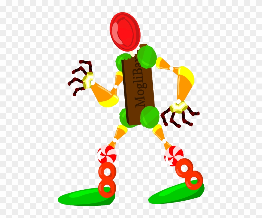 Candy Golem Clipart