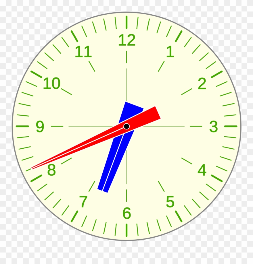 Reloj H 05 - Clock 12 43 Clipart