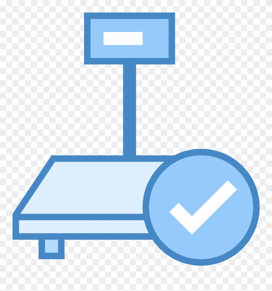 Jpg Transparent Industrial Scales Connected Icon Free - Icon Clipart