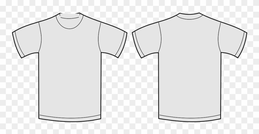 Camisa Png - Plain Shirt For Printing Clipart